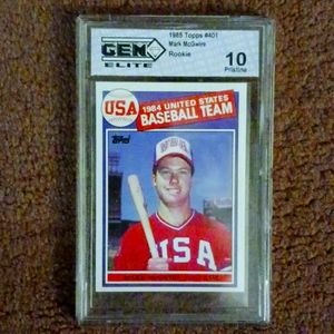 Mark McGwire RC Graded